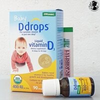 BABY DROPS - VITAMIN D3 400IU - Bổ sung Vitamin D3 cho trẻ sơ sinh - Shop Mẹ Tô