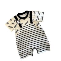 Baby Fake Two-Piece Jumpsuit Super Cute Baby Jumpsuit PMsg