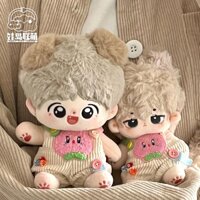 Baby island Quần Yếm Bằng Vải cotton 15 / 20cm Dành Cho Búp Bê 1101