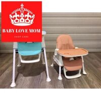 [BABY LOVE MOM] [MOM OF SHUSHI] GHẾ ĂN DẶM HANBEI + ĐỆM + BÁNH XE