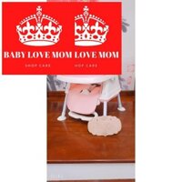 [BABY LOVE MOM] [MOM OF SHUSHI] GHẾ ĂN DẶM HANBEI + ĐỆM + BÁNH XE