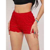 Baby short quần đùi textured nhún xù sexy dễ thương co dãn tốt cho nữ /krm.cm/