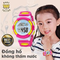 BABY TATTOO Đồng hồ màu sắc cho bé đồng hồ chống thấm nước nhiều màu sắc [bonus]