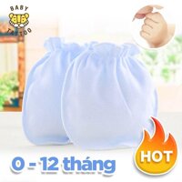 BABY TATTOO Vớ tay cho bé sơ sinh Bao tay chất liệu Cotton thích hợp cho trẻ từ 0-12 tháng [bonus]