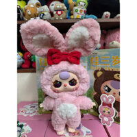 Baby three 400% thỏ hồng tai dựng mắt nước tím new fullbox card (đã khui)