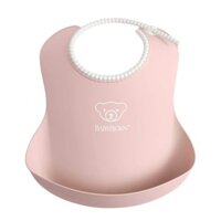 Babybjorn Soft Bib Powder Màu hồng