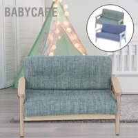 Babycare 1:12 Nhà Búp Bê Mini Đồ Chơi Nội Thất Mô Hình Gỗ Nhật Bản Ghế Bành Sofa Vải