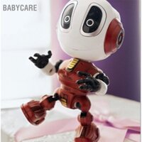 Babycare Có hàng sẵn Robot Mini Đồ Chơi Biết Nói Bằng Hợp Kim Điều Khiển Cảm Ứng Thông Minh Đã Ghi Lại Cuộc Trò Chuyện Sạc Trẻ Em Có Đèn LED Mắt