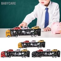 Babycare Mô hình đồ chơi xe tải chở hàng Hợp kim có thể tháo rời Sáu chiếc trẻ em mô phỏng vận chuyển