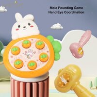Babyfair Nốt Ruồi Đập Trò Chơi Hoạt Hình Thỏ Cà Rốt Phong Cách An Toàn Làm Mịn Ổn Định Búa Đồ Cho Gia Đình Trường Giáo Dục