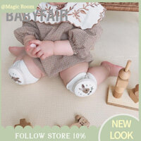 Babyfair. Tất chống trượt đầu gối / miếng lót đầu gối cho bé tập bò bảo vệ đầu gối cho bé 1‑8 Tuổi
