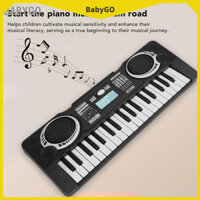 BabyGo Bàn phím trẻ em Đồ chơi đàn piano thực tế 37 Nhạc cụ tương tác đa chức năng cho