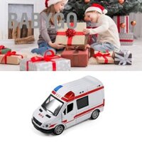 BabyGo Đồ chơi xe cứu thương Xe mô phỏng cao khẩn cấp có đèn cho trẻ em Trẻ