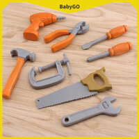 BabyGo Trẻ Em Bộ Dụng Cụ Sửa Chữa Mô Phỏng Máy Khoan Búa Cờ Lê Tua Vít Niềm Vui Bất Tận Đầu Học Tập Cho Mới Biết Đi