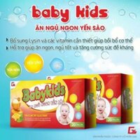 BABYKIDS ăn ngủ ngon yến sào (Babykids ĂN NGON )