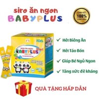 BABYPLUS - Siro Ăn Ngon, Giúp Bé Tăng Cân, Tiêu Hoá Tốt, hỗ trợ Tăng Cường Đề Kháng, giảm Táo Bón