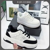 Baby.storre2 Giày thể thao nữ đế bánh mì quả trám êm chân hàng QC hàng sẵn giày nữ