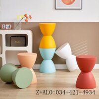 Bắc Âu Đổi Giày Ghế Đẩu Nhỏ Vào Cửa Gia Dụng Đơn Giản Ghế Dài Phòng Khách Trẻ Em Ghế Thấp Nhựa Dày Dặn Ghế Tròn Sáng Tạo