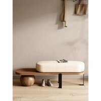 Bắc Âu Sáng Tạo Cá Tính Dải Dài Sang Trọng Thay Giày Ghế Ngồi Gia Dụng Cửa Đi Giày Ghế Ngồi Lối Vào Cửa Ghế Ngồi Bình Th