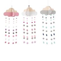 Bắc Âu Vòng Hoa Đám Mây Đạo Cụ Ảnh Mặt Dây Trang Trí Cho Phòng Trẻ Em