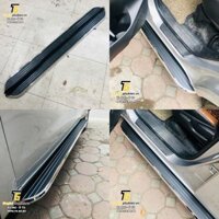 Bậc, Bệ bước chân Toyota Innova 2017-2021 nhôm đúc nguyên khối mẫu Macan