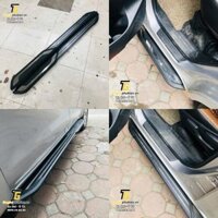 Bậc, Bệ bước chân Toyota Innova 2017-2021 nhôm đúc nguyên khối mẫu Vát