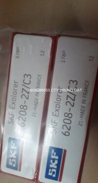Bạc đạn, vòng bi 6208 ZZ 6208-2ZC3 SKF