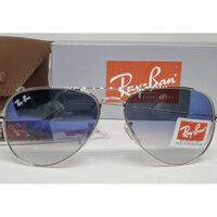 Bạc Gradient Blue Ray Ban Aviator Kính mát