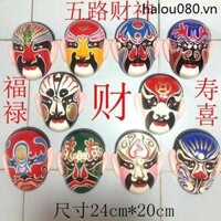 Bắc Kinh Opera Facebook Trang Trí Mặt Dây Chuyền Năm Chiều Thần Tài Mặt nạ Đồ Trang Trí Tứ Xuyên Lẩu Nhà Hàng Trang Trí Khách Sạn Trang Trí