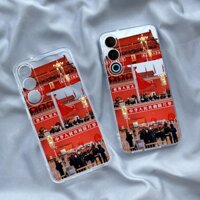 Bắc Kinh Thiên An Môn Thích Hợp Cho Meizu 20pro Phong Cách Mới meizu21note Ốp Điện Thoại Trong Suốt 17pro Vỏ Bảo Vệ Mềm Bé Trai Bé Gái Charm Xanh note5 Long Live Trung Quốc Cao Cấp Charm 18spro
