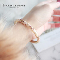 Bắc Kinh Xác Thực Cloisonne Khắc Hoa Anh Đào Màu Vàng Hoa Mỏng Vòng Tay Nữ Ở Nước Ngoài Quà Tặng Mới Hanfu Phụ Kiện / 4.1