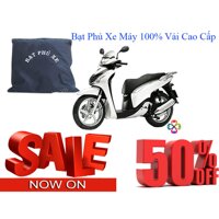 Bac Phu Xe May Vải Dù Cao Cấp Che Nắng Che Mưa Tốt  Sale 50%.