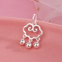 Bạc S925: Charm bạc khánh treo chuông nhỏ, kêu leng keng dùng mix các loại vòng tay đá phong thủy, handmade, dây chuyền