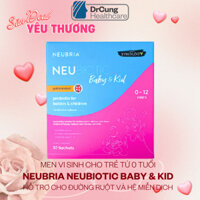 Bác Sĩ Cung Men Vi Sinh Cho Bé Neubria® Neubiotic Baby & Kid - Bổ Sung Lợi Khuẩn, Giúp Trẻ Tiêu Hoá Tốt, Ăn Ngon (