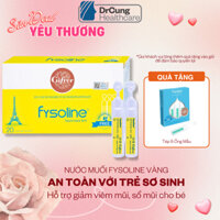 Bác Sĩ Cung Nước Muối Sinh Lý Kháng Khuẩn Pháp Fysoline Septinasal - Hỗ Trợ Giảm Kháng Khuẩn, Sỗ Mũi