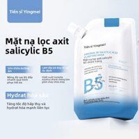 Bác sĩ Yingmei B5 Salicylic Acid Làm sạch sức chứa lớn Thu nhỏ lỗ chân lông Loại bỏ mặt nạ mụn đầu đen