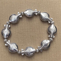 Bạc Tây Tạng Bạc Chắc Chắn Vòng Tay Hơn Mỗi Năm Nam Nữ Vòng Tay Bạc Vòng Tay Retro Phong Cách Dân Tộc Bộ Sưu Tập 25 / 3.113.21s2 ZFTL