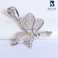 (BẠC THẬT 100%) Mặt dây chuyền bạc nữ Butterfly