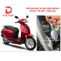 Bạc xe máy điện vinfast - Sơn auto lacquer 1k - Đóng lon 500g
