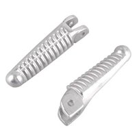 Bạc Xe Máy Phía Trước Footpeg CNC Nhôm Chân Chốt Còn Lại Cho Ducati 848 1098 1198 2008 2009 2010 2011 2012 2013 2 Chiếc