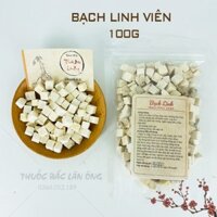 Bạch Linh Viên 100g (Bạch Phục Linh Trắng Đẹp)