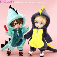 Back2life Phụ Kiện Quần Áo Búp Bê Molly Hoạt Hình Obitsu 11 Đồ Chơi DIY GSC YMY Ob11 Quần Áo