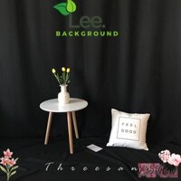 (Background Lee) PHÔNG VẢI đen  chụp hình sản phẩm 3M X 1M6