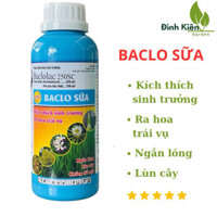 Baclo Sữa - Global Farm. Kích thính sinh trưởng, ra hoa trái vụ, ngắn lóng, lun cây (450ml)