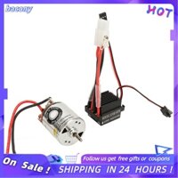 Bacony 540 Brushed Motor 320A ESC Accurate Set for Traxxas RC Car 7.4V