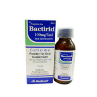 Bactirid Cefixim 100mg/5ml  Ấn Độ (Lọ/30ml)