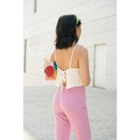[BAE by W Concept] Áo hai dây hở lưng thắt nơ sau - JOLLIE