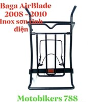 BAGA AIR BLADE 2008 - 2010 INOX 10 LY MÀU ĐEN NHÁM