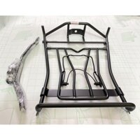 Baga Airblade Đen Tĩnh Điện Gắn xe Airblade 2016-2021 Thép 10ly