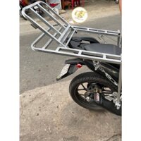 Baga chở hàng 60x70cm gắn xe tay ga, xe số..baga đa năng có nắp mở đổ xăng baga nắp 60cm